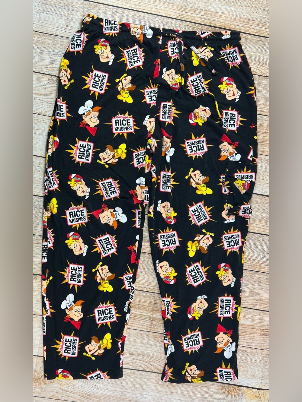 Timeless Kellogg's Collection Rice Krispies Snap Crackle Pop Pajama Pants XL